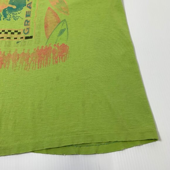 Vintage Ocean Pacific Great Waves Surf Graphic Tee S - Picture 5 of 6